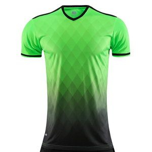 Venta al por mayor OEM Servicio Barato Color brillante Niños Fútbol Jersey Set Niños Ropa de fútbol-Camiseta de fútbol camiseta de fútbol - Product Image 1