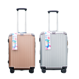 Haute couture métal protéger coin enfants valises serrure normale valise de voyage ensemble 615 Abs Pc valises à coque rigide fabricant - Product Image 1