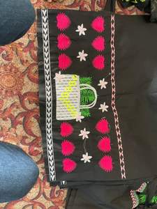 Jupes en coton imprimés hawaïens pour femmes de haute qualité nouveau style de broderie vêtements hawaïens fabriqués au Pakistan - Product Image 2