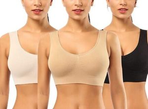 Soutien-gorge de sport pour femmes sexy en gros, respirant, antibactérien, écologique, taille plus, haut de yoga avec soutien dorsal - Product Image 6