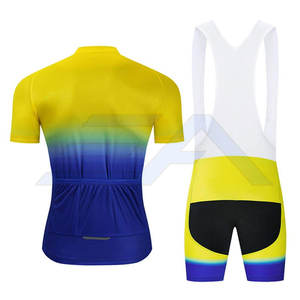 Uniformes de Ciclismo Transpirables y Ecológicos para Hombre, 100% Poliéster, Uniformes Deportivos Personalizados al por Mayor OEM - Product Image 2