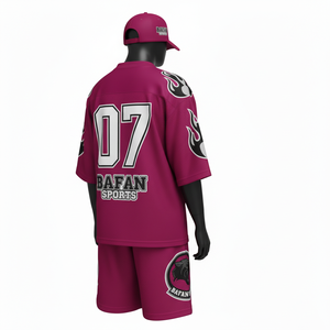 Ensemble short de football pour homme, polyester mesh haute qualité 180 GSM, léger, respirant, couleur unie, logo personnalisé. - Product Image 5