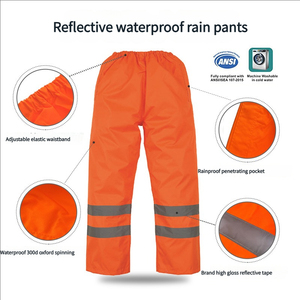 Pantalons de travail industriels robustes sur mesure pour hommes, multi-poches, sécurité, construction, vêtements de travail personnalisés, polyester réfléchissant - Product Image 6