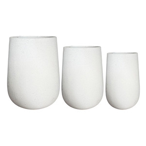 Maceta de hormigón moderna de calidad superior para el hogar y el jardín Plantación Oficina Decoración Paisajismo - Product Image 1