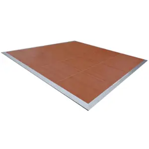 Prezzo a buon mercato 3ft x 3ft / 4ft x 4ft woodrin ciliegio Hotel pannello pista da ballo in Parquet