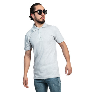 Venta Directa de Fábrica, Tela de Punto de Alta Calidad 100% Algodón para Camisas de Hombre, Casual, Talla XL, Decoración con Botones, Manga Corta, Color Sólido - Product Image 1