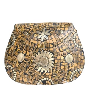 Bolso de Mano Clásico de Oxford Hecho a Mano con Diseño de Mosaico de Alta Calidad para Mujer, Regalos de Agradecimiento a Precio de Mayoreo desde India - Product Image 1