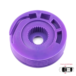 BWR296 Window Regulator Repair <b>Cable</b> Roll <b>Gear</b> Reel Wheel Pulley Front Left or Right Door for for Golf 3 1H0837461A 1H0837462A - Product Image 1