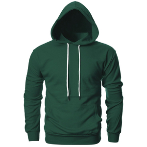 Sudadera Unisex Verde Oscuro de Invierno 100% Algodón XL con Cordones Blancos, Bolsillo Delantero, Puños Acanalados, Impresión Personalizada para Uso Casual y Deportivo - Product Image 1
