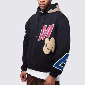 เสื้อฮู้ดดี้ผู้ชายดีไซน์ทันสมัย ปักลายเชนีล ผ้าฝ้าย 100% น้ำหนักเบา ใส่สบาย ไม่ยับง่าย เหมาะสำหรับฤดูหนาว ขายดี - Product Image 1