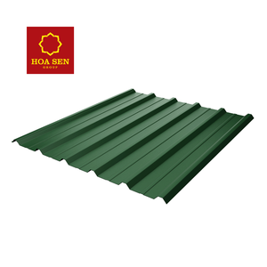 Tuiles de toiture en acier de qualité supérieure, galvanisées au zinc, sans paillettes, pleine dureté, laminées à froid, pour maison - Product Image 1