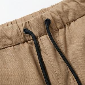 Pantalons ajustés pour hommes, décontractés, taille mi-haute, multi-poches, pantalons de détente longs, salopettes, vêtements de sport tendance, personnalisés - Product Image 4