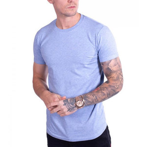 <b>Men</b> Slim Fit t Shirt Custom logo DTG Printing Cotton <b>Stretch</b> T-Shirts <b>Men's</b> Cotton <b>Stretch</b> Jersey T Shirt - Product Image 3