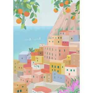 Décoration d'intérieur en toile Amalfi - Product Image 1