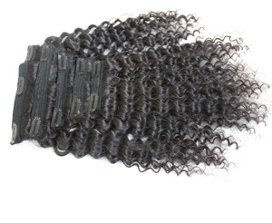 Extensions de cheveux bouclés à clipser de qualité supérieure au Vietnam Coiffage facile Beauté naturelle en toute confiance - Product Image 3