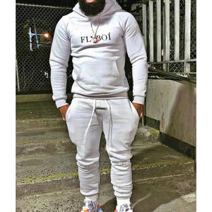 เสื้อสเวตเตอร์ปักลายสำหรับผู้ชายวินเทจชุดวอร์มแนวสตรีทชุดมีฮู้ดชุดวอร์มซักกรดซีดแสงแดด - Product Image 3