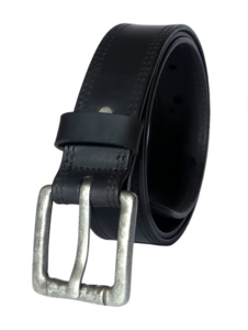 Direct usine prix économique ceinture de polo en cuir véritable argentin de haute qualité avec coutures fantaisie fournisseur vérifié Inde - Product Image 4