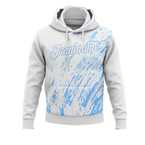 Sweat-shirts à capuche pour hommes personnalisés, faible MOQ, 100% coton, tissu polaire, streetwear, respirant, séchage rapide, impression par sublimation - Product Image 3