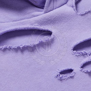 Sweat-shirts décontractés d'hiver en mélange polyester/coton fabriqués au Pakistan pour hommes, avec logo personnalisé et tissu polaire - Product Image 5