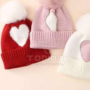 Mejor estilo Nueva llegada Jacquard Gorros Sombreros 100% Lana Ropa de invierno Gorros de alta calidad - Product Image 6