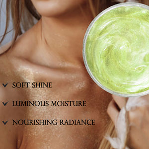 Gel corporel éclatant Mojito Premium 100g, formule naturelle fabriquée en Europe, sans produits chimiques, traitement hydratant illuminateur pour la peau - Product Image 3