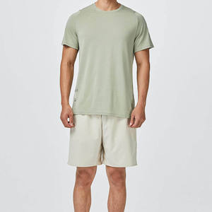 Shorts de sport pour homme de haute qualité, séchage rapide, taille plus, shorts de sport pour homme, taille mi-haute, shorts en coton pour homme avec logo - Product Image 5