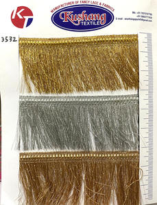 Frange en bullion en gros 4,5 cm, décorative d'usine pour la couture, les vêtements, les textiles de maison, garniture avec couleur personnalisable - Product Image 5