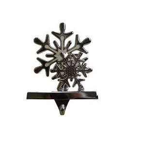 Northlight Double flocons de neige porte-bas de Noël crochet de cheminée cintre porte-bas de Noël - Product Image 2