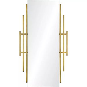 Home Decor <b>Design</b> Wall <b>Mirror</b> Indoor Leave <b>Design</b> Classic And Modern Decor <b>Mirror</b> Multiple Finishing <b>Designs</b> - Product Image 1