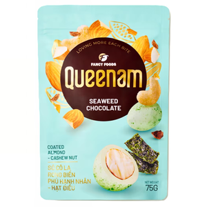 ช็อกโกแลตดรากีคุณภาพสูงเกรดพรีเมียม OEM/ODM ฮาลาล ขนมขบเคี้ยวเคลือบสาหร่ายทะเล อัลมอนด์ เม็ดมะม่วงหิมพานต์ น้ำหนัก 75 กรัม ราคาดี - Product Image 1