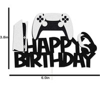 Célébrez les anniversaires de joueurs avec style avec le gâteau PS5 pailleté, parfait pour les fêtes à thème de jeux vidéo et les amateurs de jeux vidéo