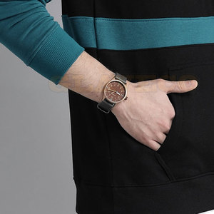 Sweats à capuche en coton à séchage rapide pour hommes et femmes avec manches longues Motif solide Vêtements et vêtements d'hiver-Techniques de teinture unie - Product Image 5