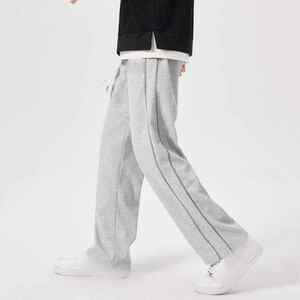 Fabricant personnalisé Pantalon de survêtement vintage pour homme, poids lourd, surdimensionné, délavé au soleil Pantalon de survêtement baggy à strass pour hommes - Product Image 4