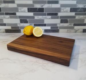 Planche à découper en bois d'acacia faite à la main, durable, rectangulaire, épaisseur 1,2 cm, passe au lave-vaisselle, planche de cuisine pour viande, légumes, fruits - Product Image 1
