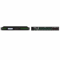 Processeur audio numérique 4 entrées 8 sorties, montage en rack, mixeur DSP, 48 kHz, 32 bits ADC, 24 bits DAC pour bar, salle de conférence