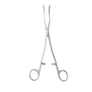 Forceps de maintien du col de l'utérus De Lee, droits, dentelés, qualité médicale allemande, forceps en acier inoxydable, instruments chirurgicaux gynécologiques - Product Image 2
