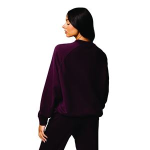 Survêtements personnalisés pour femmes de grande taille unisexe pull pull épais uni brodé personnalisé survêtement - Product Image 2