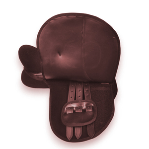 Silla de Montar Inglesa de Cuero Resistente para Equitación Occidental, Multiusos, para Atar, Carreras, Trabajo Pesado - Product Image 2