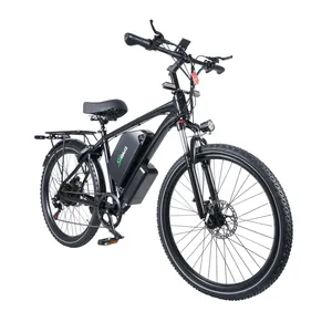 จักรยานไฟฟ้า City M6 พร้อมมอเตอร์ 48V 500W และเบรกไฮดรอลิก แบตเตอรี่ลิเธียมแบบรวมขนาด 25Ah ล้อ 27.5 นิ้ว มีสินค้าในสต็อกที่สหราชอาณาจักร - Product Image 3