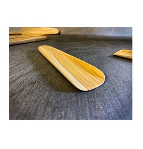 Chausse-pied en bois naturel écologique de luxe accessoire classique fabriqué à la main pour hommes et femmes produit d'artisanat en cuir - Product Image 4