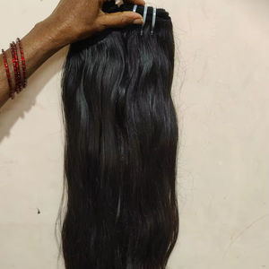 Venta al por mayor de cabello humano indio sin procesar, un donante de cabello humano crudo sin procesar con cutícula alineada, cabello rizado indio sin procesar - Product Image 6