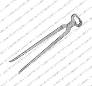 TARIQ MFG CO forte pince à sabot en acier forgé outil de maréchal-ferrant vétérinaire réutilisable pour la coupe de sabot de cheval CE ISO EU - Product Image 3