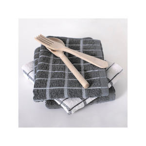 Serviettes de cuisine traditionnelles inspirées du golf certifiées GOTS 100% coton brodé léger 40x60cm Inde B2B quantité minimale de commande OEM ODM prêt - Product Image 5