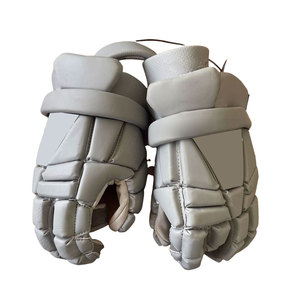 Lacrosse <b>Gloves</b> Men Youth Flexible Padded Palm Strong Grip Breathable Sports Training Equipment - Product Image 1