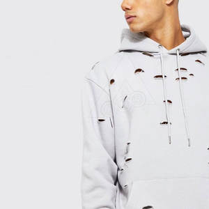 Mejor oferta 2024 hecho a medida cómodo de gran tamaño 6XL desgastado hombres invierno Sudadera con capucha Stand Puff técnica liso teñido sólido con capucha - Product Image 5