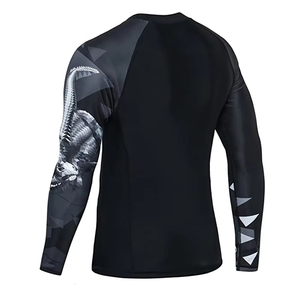 Rashguard para Hombre BJJ con Logotipo Personalizado, Rashguard Personalizado para Hombre, Rashguard para BJJ, Rashguard para Jiu Jitsu - Product Image 4