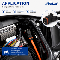 JBoCnt DM80 100A 200A Câble mâle en nylon, assemblage étanche IP67, faisceau de signalisation et d'alimentation pour échange de batterie de moto électrique