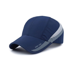 Gorra deportiva de béisbol con logotipo personalizado de 6 paneles unisex, tela impermeable de alta calidad, estilo callejero - Product Image 1