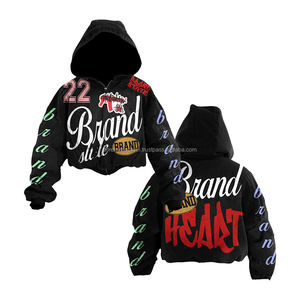 Sudadera con Capucha de Moda 100% Algodón, Personalizada con Bordado de Parche en Felpa Francesa, Impresión DTG, Serigrafía, Lavado Ácido, Logotipo - Product Image 4