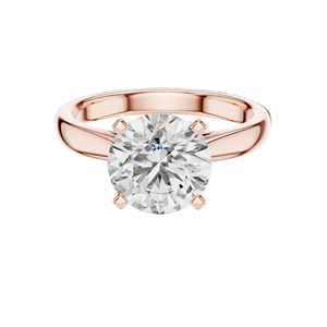 Anillo Solitario con Diamante de Laboratorio de 2.1 CT para Mujer, Claridad VVS-VS EF, Oro de 18K, 14K, 10K y Plata 925, Oro Rosa, Amarillo y Blanco - Product Image 3